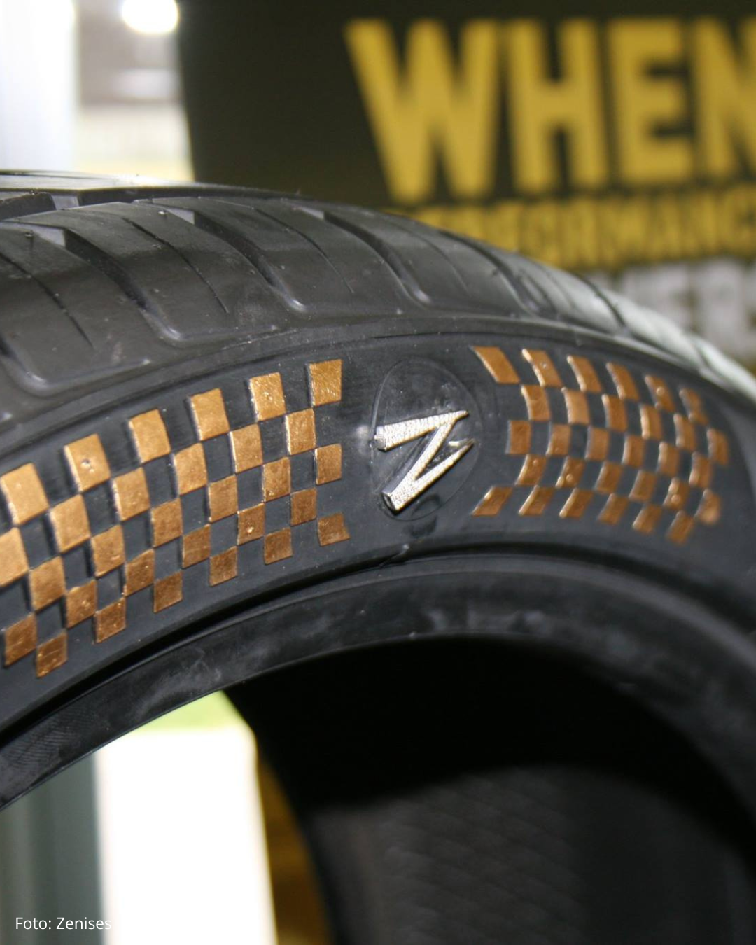 Ginesa rekords: unikālas Z Tyre riepas ar zeltu un dimantiem par 600 000 dolāriem