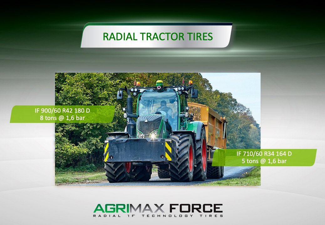 Agrimax Force: ideāla izvēle augstas jaudas traktoriem, kas strādā jebkura tipa augsnē