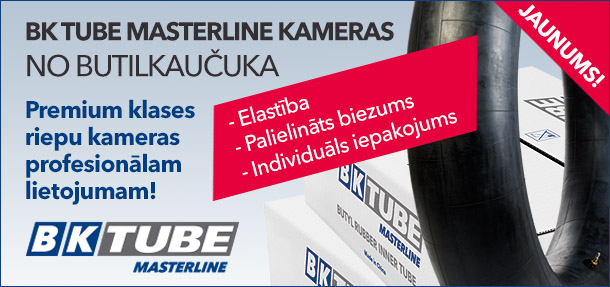 BK Tube Masterline – Premium klases riepu kameras profesionālam lietojumam