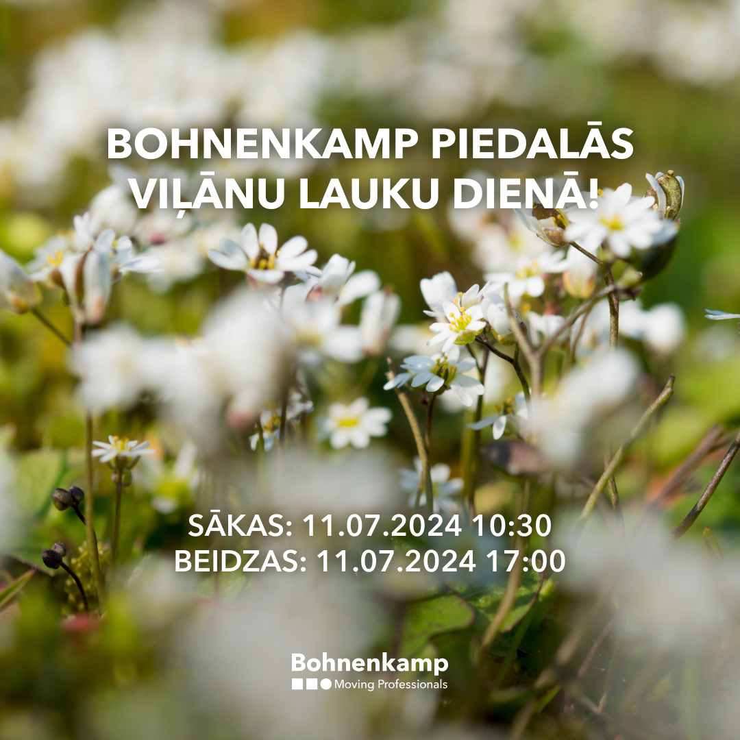 Bohnenkamp piedalās Viļānu lauku dienā!