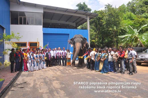 STARCO paplašina pilngumijas riepu ražošanu savā rūpnīcā Šrilankā
