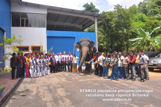 STARCO paplašina pilngumijas riepu ražošanu savā rūpnīcā Šrilankā