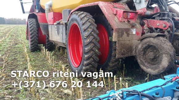 Inovatīvs risinājums: STARCO Dubultriteņu sistēma Holmer Terra Variant 600 eco traktoram, darbam vagās