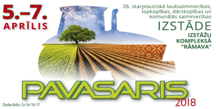 Laipni lūdzam apmeklēt Bohnenkamp stendu no 5. līdz 7. aprīlim izstādē “Pavasaris 2018” Rāmavā!